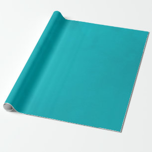 Turquoise Waterverf Cadeaupapier