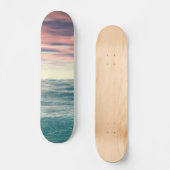 Turquoise Waves Skateboard (Voorkant)