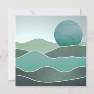 Turquoise wereldlandschap