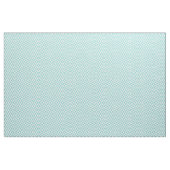 Turquoise White Modern Triangles Pattern Fabric Stof (Yard (91,4 cm))