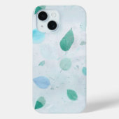 Turquoise Winter Mulberry Papier-Mâché Mooi Case-Mate iPhone Case (Achterkant)