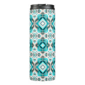 turquoise woestijnkruispunt thermosbeker (Achterkant)