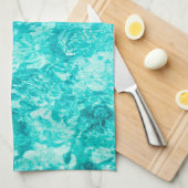 Turquoise Zee Ocean Kitchen Towel Theedoek (Quarter Fold)
