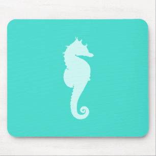 Turquoise Zeepaard Muismat