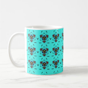 Turquoise Zen Mandala Koffiemok