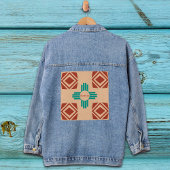 Turquoise Zia Tribal Brown Tan
