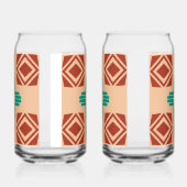 Turquoise Zia Tribal Brown Tan (Gauche)