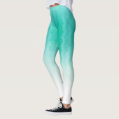 Turquoise Zigzag Pattern Leggings (Links)