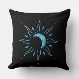 Turquoise Zon  Kussen