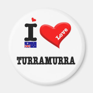 TURRAMURRA - I Love Magneet