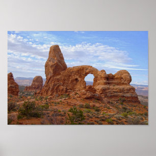 Turret Arch in Arches National Park, Utah Poster
