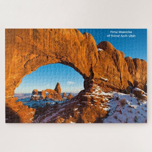 Turret Arch Utah Jigsaw Puzzle (Horizontal)