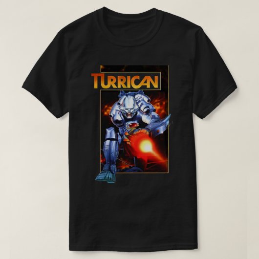 Turrican (Transparent) C64 Classic T-Shirt (Design devant)