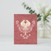 Turteltauben - Love Doves Briefkaart (Staand voorkant)