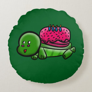 Turtle 2 rond kussen