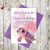 Turtle 7th Birthday, Onder het Zee, Kaart