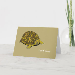 Turtle Aanmoediging Kaart