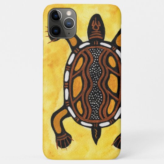 Turtle - Aboriginal Inspired Art Painting Case-Mate iPhone Case (Achterkant)