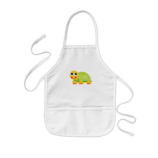 Turtle Apron Kinder Schort (Voorkant)