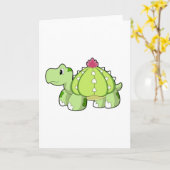 Turtle as Cactus Kaart (Gele Bloem)