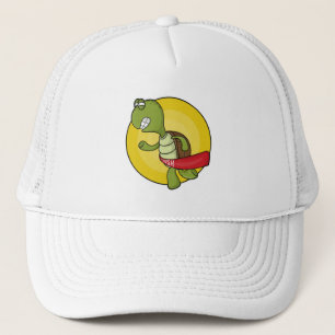 Turtle as Runner at Jogging Trucker Pet