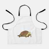 Turtle as Skater with Skateboard Schort (Voorkant)