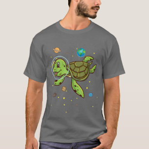 Turtle Astronaut Turtle Lover for Turtle Animal T-shirt