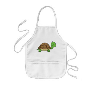 Turtle baby apron kinder schort