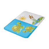 Turtle Bathroom Bathmat Badmat (Gekanteld)