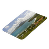 Turtle Beach, zuidoost schiereiland, St Kitts, Magneet (Linkerzijde)