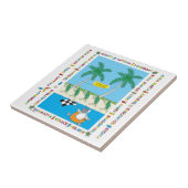 Turtle Beaches Tegeltje (Zijkant)