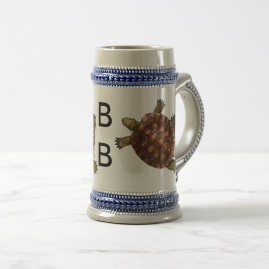 Turtle Beer Stein Bierpul (Voorkant rechts)