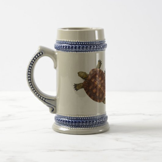 Turtle Beer Stein Bierpul (Links)