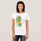 turtle billiard queue t-shirt (Voorkant volledig)