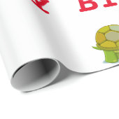 Turtle Birthday Cadeaupapier (Rol Hoek)