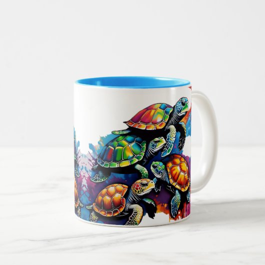Turtle Character mug (Devant droit)