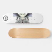 Turtle Chimera in pastelkleuren Skateboard (Horizontaal)
