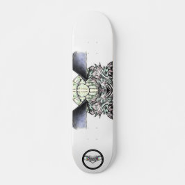 Turtle Chimera in pastelkleuren Skateboard