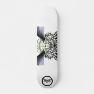Turtle Chimera in pastelkleuren Skateboard