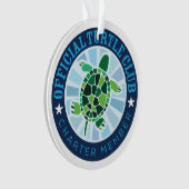 Turtle Club Member Ornament (voorkant)