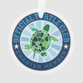 Turtle Club Member Ornament (voorkant)