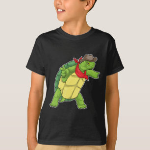 Turtle Cowboy pet T-shirt