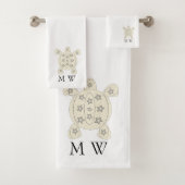 Turtle Design Monogrammed (En situation)