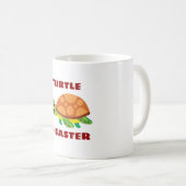 Turtle Disaster Turtle Pun Koffiemok (Voorkant rechts)