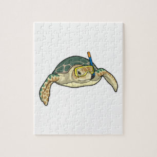 Turtle Diver Snorkel Legpuzzel