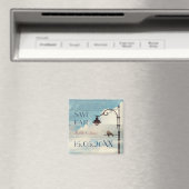 Turtle Doves - liefde en trouw Magneet (Insitu (Vaatwasser))