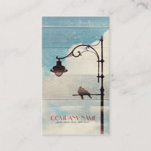 Turtle Doves - liefde en trouw Visitekaartje (Voorkant)