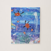 Turtle Dreaming Legpuzzel (Verticaal)