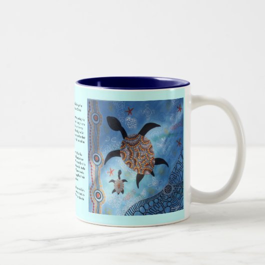 Turtle Dreaming Mok met Dreamtime Story (Rechts)