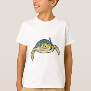 Turtle-duiker Snorkel T-shirt